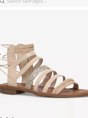 None West Xema Strappy Braided Gladiator Sandals